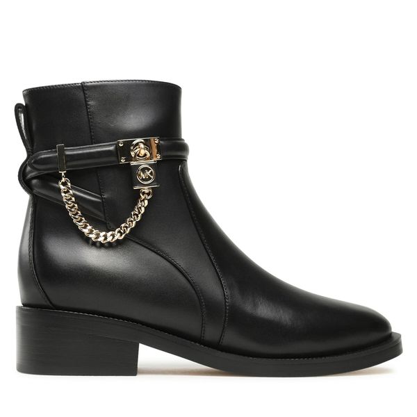 MICHAEL Michael Kors Čizme MICHAEL Michael Kors Hamilton Flat Bootie 40F3HAME5L Black