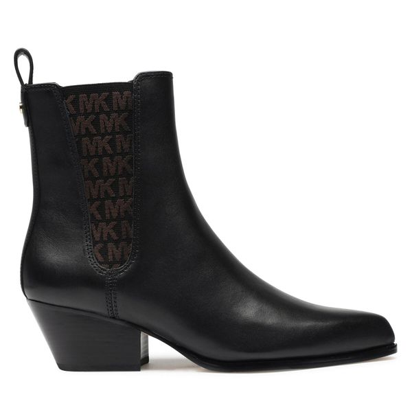 MICHAEL Michael Kors Čizme MICHAEL Michael Kors Kinlee Bootie 40F3KNME6L Blk/Brown