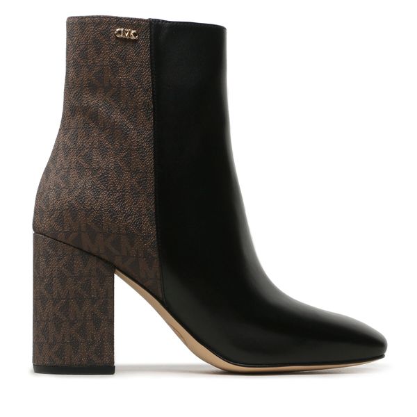 MICHAEL Michael Kors Čizme MICHAEL Michael Kors Perla Bootie 40F3PLHE7L Blk/Brown