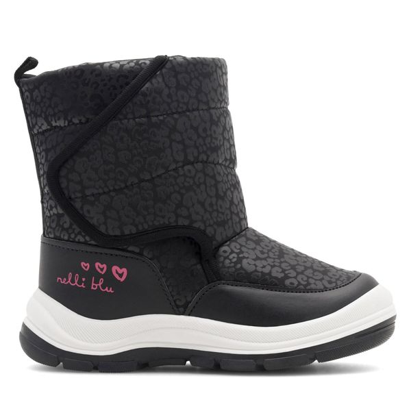 Nelli Blu Čizme Nelli Blu CM230224-2 Crna