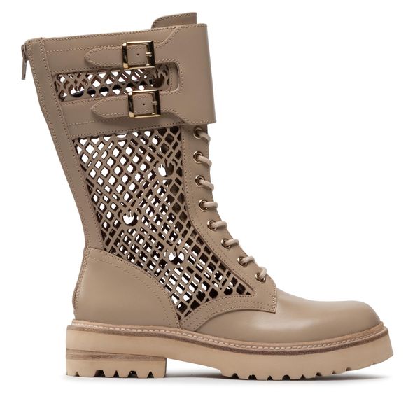 Pinko Čizme Pinko Noemi Stivale PE 22 BLKS1 1H212D Y87W Beige Q31