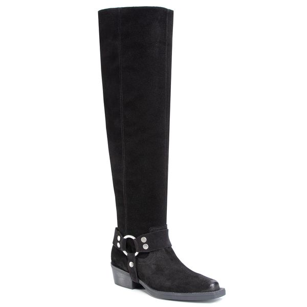 Bronx Čizme preko koljena Bronx 14196-CC Black 1