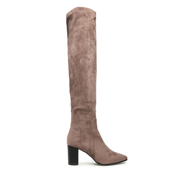 Caprice Čizme preko koljena Caprice 9-25521-41 Taupe Stretch 355