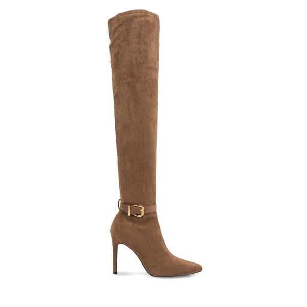 DeeZee Čizme preko koljena DeeZee Simone LS5629-20 Beige