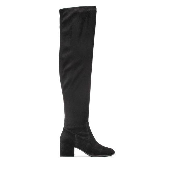 Geox Čizme preko koljena Geox D Eleana I D26TWI 0JZ21 C9999 Crna