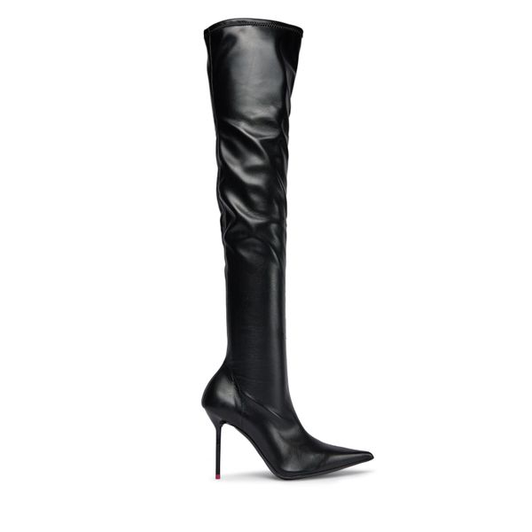Pinko Čizme preko koljena Pinko Lully Cruissard Al 23-24 BLKS1 102030 A18W Black Z99