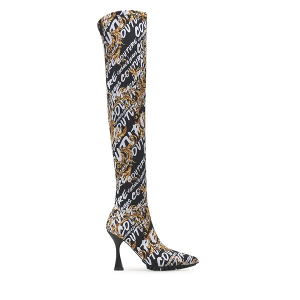 Versace Jeans Couture Čizme preko koljena Versace Jeans Couture 73VA3S82 ZS371 G89