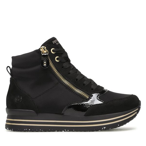 Remonte Čizme Remonte D1370-01 Schwarz  / Nero  / Black 01