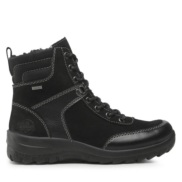 Rieker Čizme Rieker L7107-00 Schwarz
