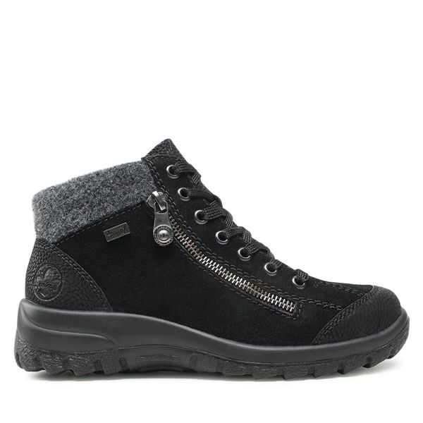 Rieker Čizme Rieker L7132-01 Schwarz