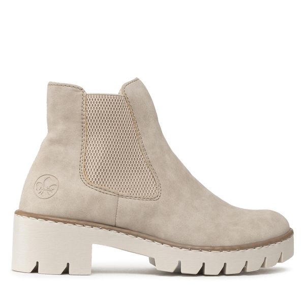 Rieker Čizme Rieker X5772-60 Beige