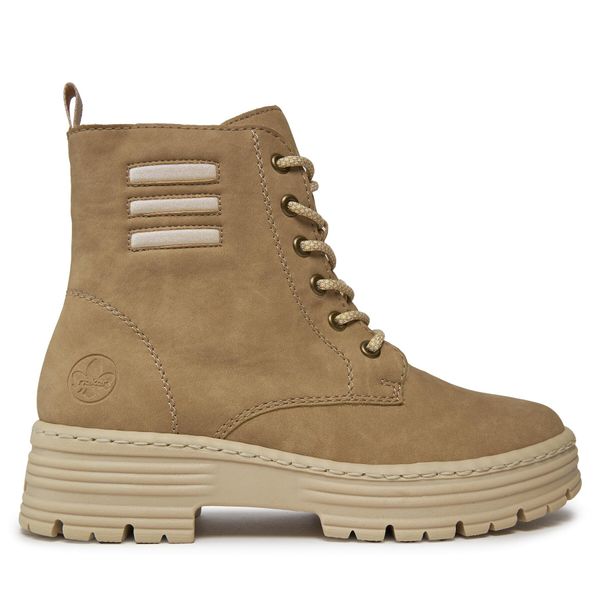 Rieker Čizme Rieker X8502-20 Camel / Perlcreme 20