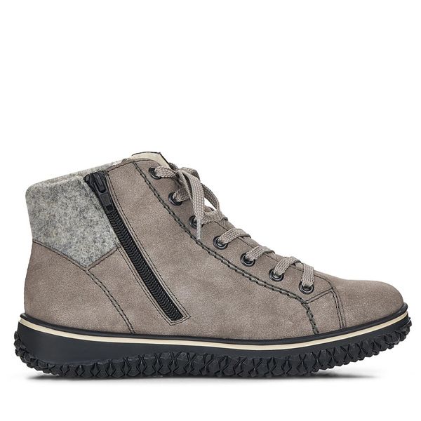 Rieker Čizme Rieker Z4230-40 Grey / Fog / Schwarz 40