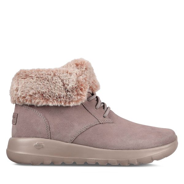 Skechers Čizme Skechers On-The-Go Joy Plush Dreams 144042/DKTP Smeđa