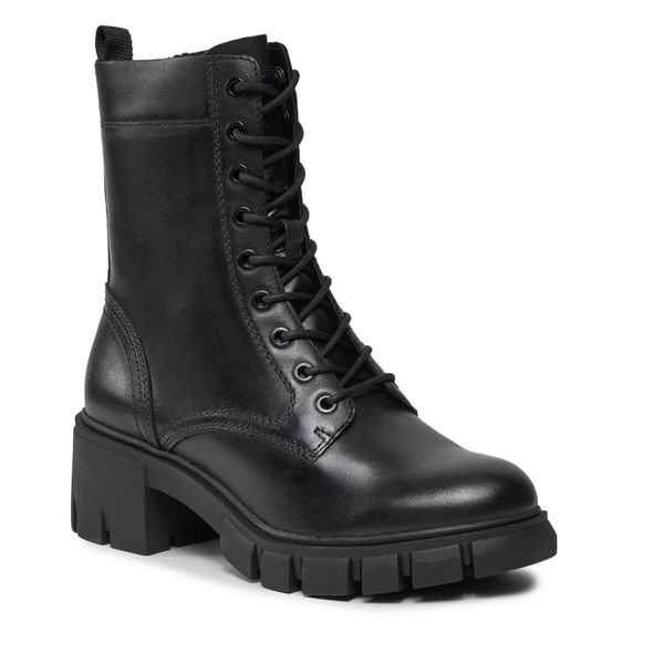 Tamaris Čizme Tamaris 1-25272-41 Black Leather 003