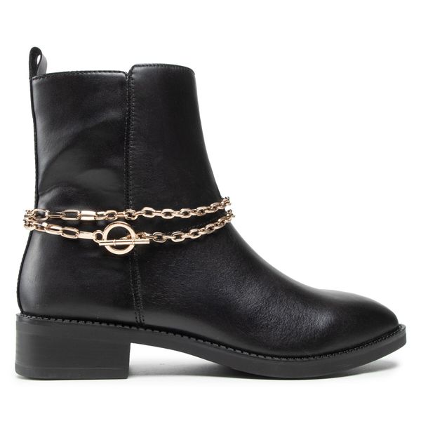 Tamaris Čizme Tamaris 1-25371-27 Black/Gold 048