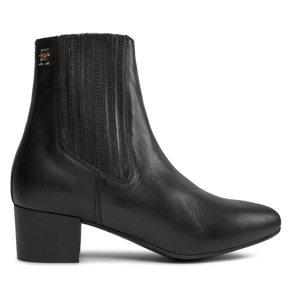Tommy Hilfiger Čizme Tommy Hilfiger Essential Leather Boot FW0FW07759 Black BDS