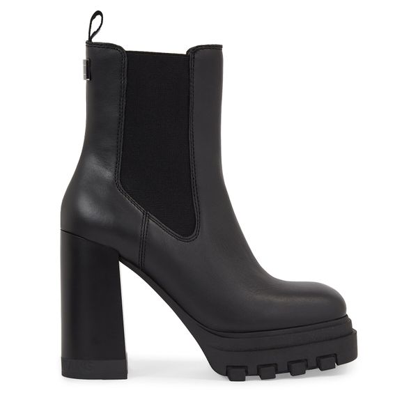Tommy Jeans Čizme Tommy Jeans Tjw High Heel Chelsea EN0EN02306 Crna