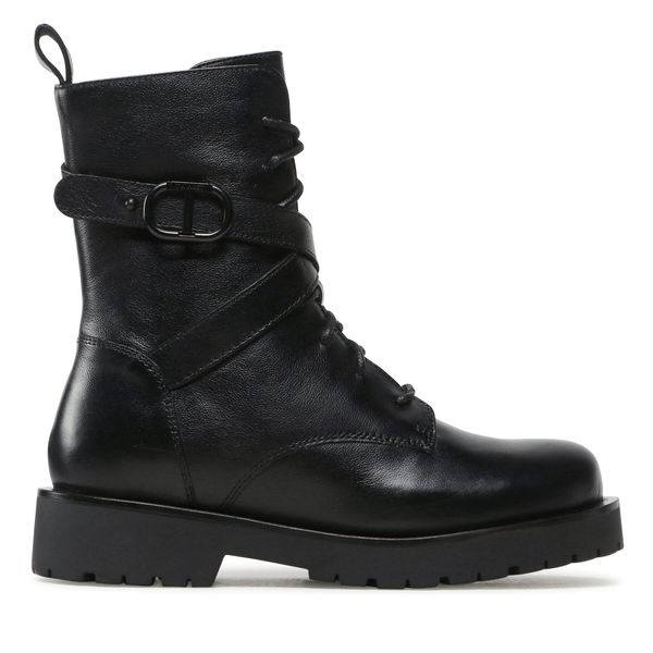 TWINSET Čizme TWINSET 232TCP050 Nero 00006