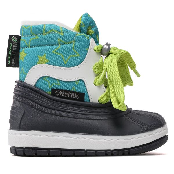 Boatilus Čizme za snijeg Boatilus Skaty Lace NS07-VAR.11ZV Cobalt/Lime