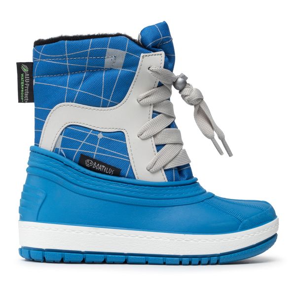 Boatilus Čizme za snijeg Boatilus Youth Skaty Lace NS07 VAR.07TV Cobalt Grey