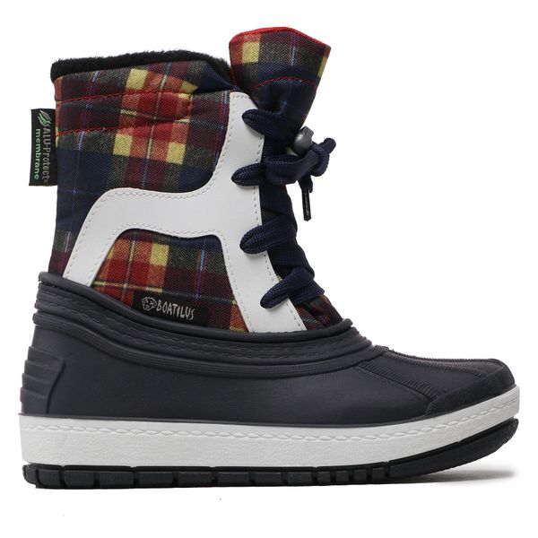 Boatilus Čizme za snijeg Boatilus Youth Skaty Lace NS07-VAR.10XV Navy/Red