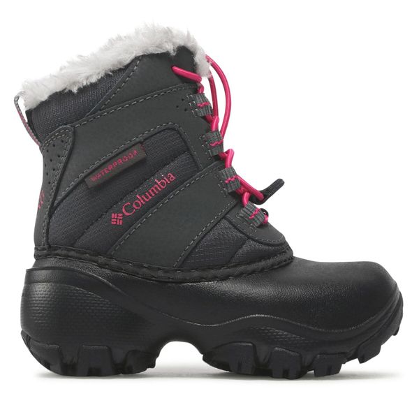 Columbia Čizme za snijeg Columbia Childrens Rope Tow III Waterproof BC1323 Siva