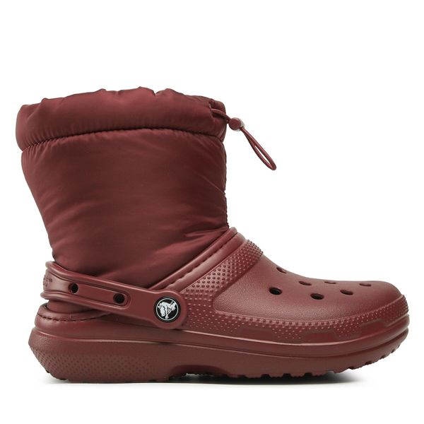 Crocs Čizme za snijeg Crocs Classic Lined Neo Puff Boot 206630 Tamnocrvena