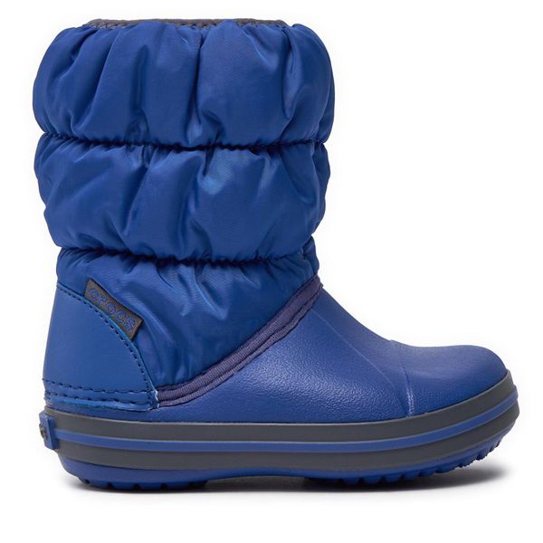 Crocs Čizme za snijeg Crocs Winter Puff Boot Kids 14613 Cerulean Blue/Light Grey