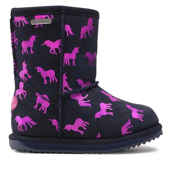 EMU Australia Čizme za snijeg EMU Australia Rainbow Unicorn Brumby K12373 Midnight