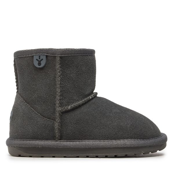 EMU Australia Čizme za snijeg EMU Australia Wallaby Mini K10103 Charcoal/Anthracite