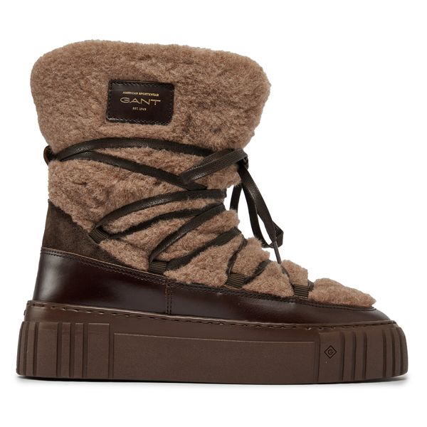 Gant Čizme za snijeg Gant Snownmont Mid Boot 27541370 Smeđa
