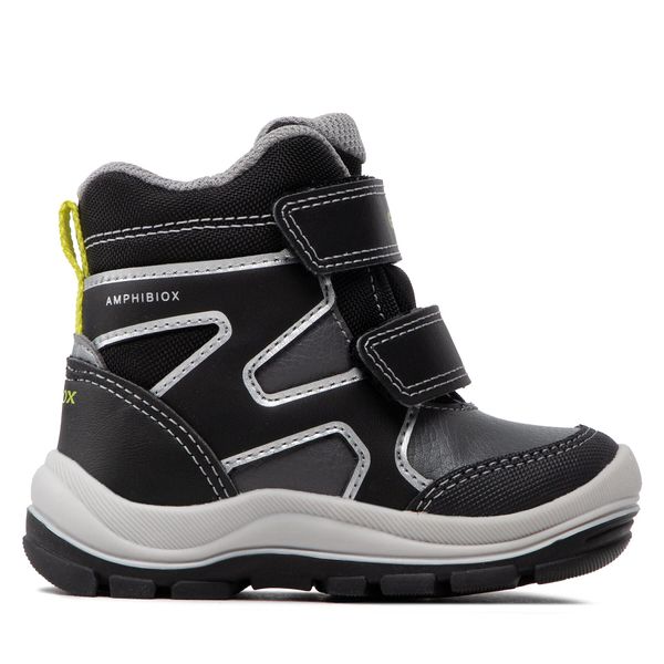 Geox Čizme za snijeg Geox B Flanfil B.B Abx D B263VD 0FU54 C0017 M Black/Grey