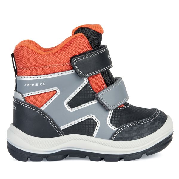 Geox Čizme za snijeg Geox B Flanfil Boy B Abx B263VD 0CEFU C0038 S Black/Orange