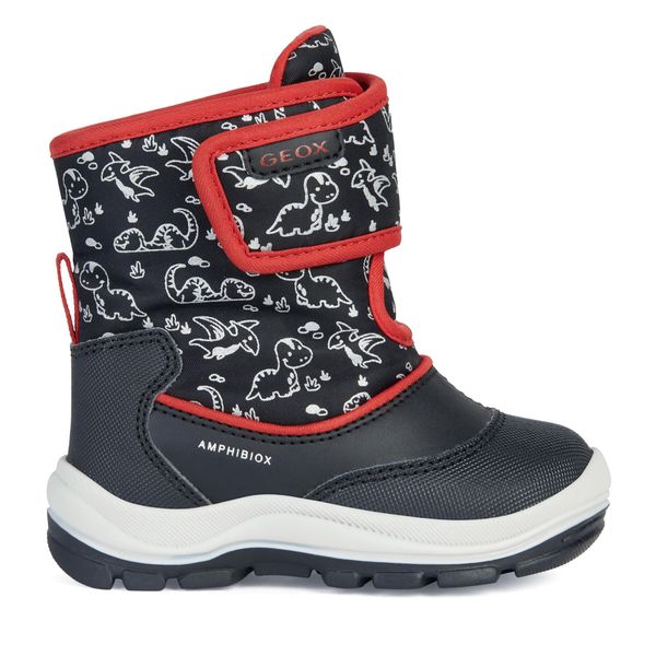 Geox Čizme za snijeg Geox B Flanfil Boy B Abx B263VE 0CEFU C0048 S Black/Red