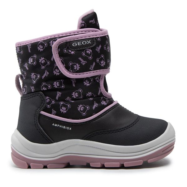 Geox Čizme za snijeg Geox B Flanfil G.B Abx G B263WG 050MN C9231 S Crna