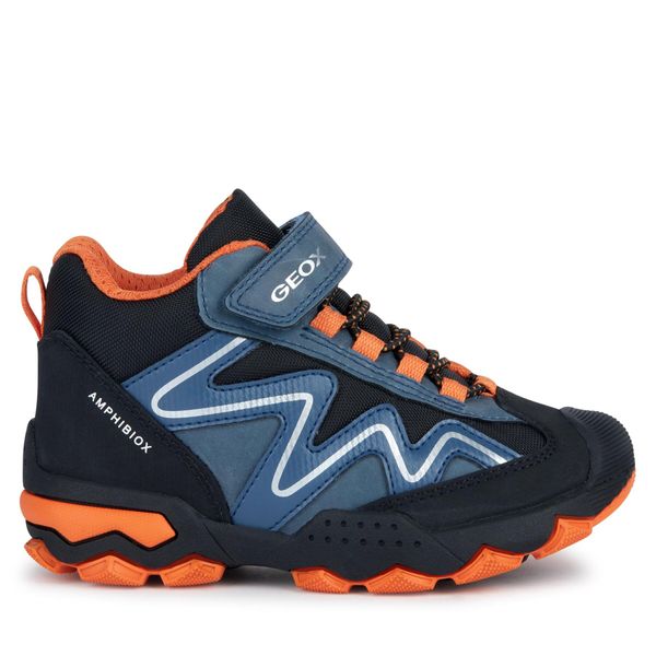 Geox Čizme za snijeg Geox J Buller Boy B Abx J369WA 0MEFU C4B2T M Avio/Orange