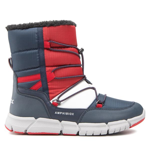 Geox Čizme za snijeg Geox J Flexyper B. B Abx C J269XC 0FU50 C0735 D Navy/Red