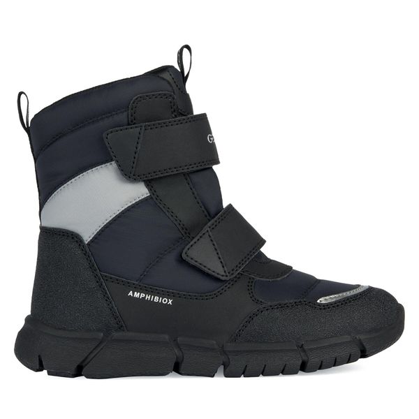 Geox Čizme za snijeg Geox J Flexyper Boy B Abx J169XC 0FU50 C9999 S Black