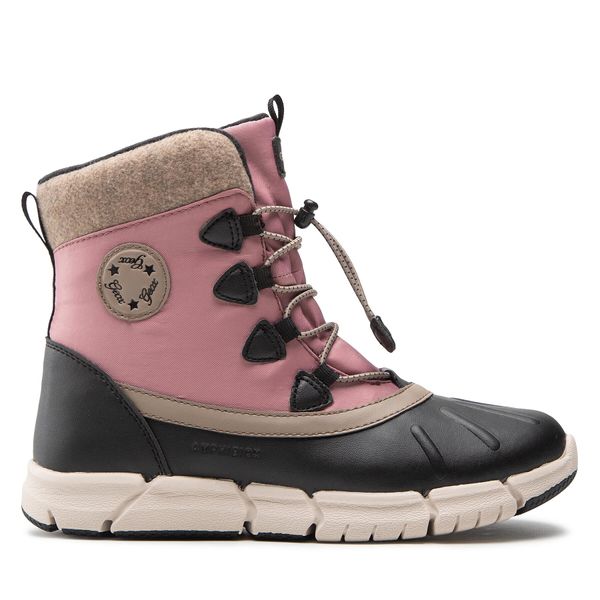 Geox Čizme za snijeg Geox J Flexyper G.B Abx A J26APA 054FU C9231 D Black/Dk Pink
