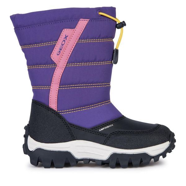 Geox Čizme za snijeg Geox J Himalaya Girl B Ab J26FTA 0FU54 CF89B D Prune/Black