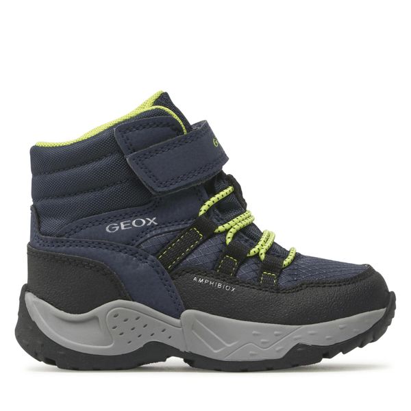 Geox Čizme za snijeg Geox J Sentiero B. B Abx C J26FSC 0FUCE C0479 M Navy/Lime