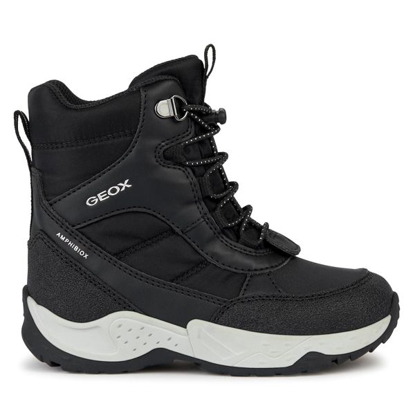 Geox Čizme za snijeg Geox J Sentiero Girl B Ab J36FVB 054FU C9999 D Black