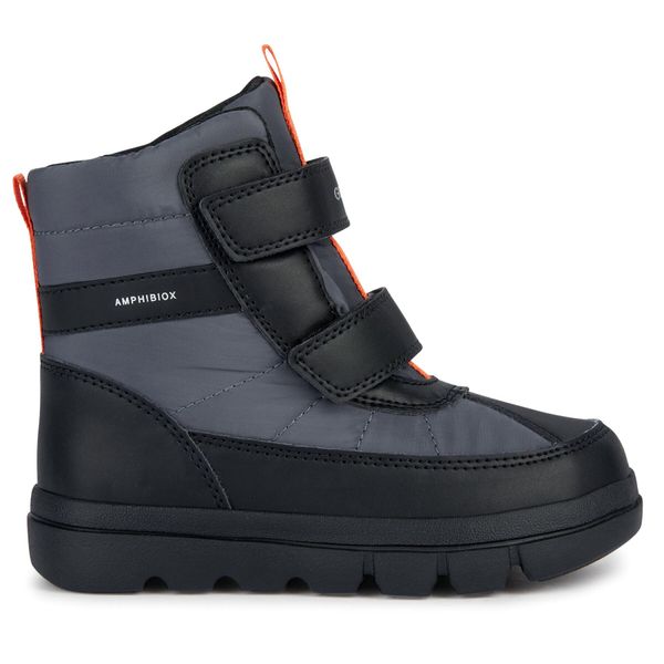 Geox Čizme za snijeg Geox J Willaboom Boy B Ab J36LFB 0FU54 C0005 S Black/Dk Grey