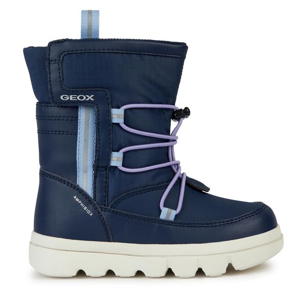 Geox Čizme za snijeg Geox J Willaboom Girl B A J36HWC 054FU C4231 S Navy/Sky
