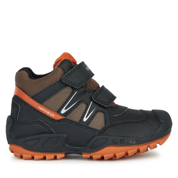 Geox Čizme za snijeg Geox Jr New Savage B Abx J261WA 0CEFU C9279 D Crna