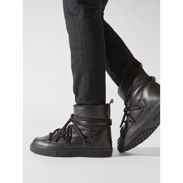 Inuikii Čizme za snijeg Inuikii Full Leather 55102-087 Black