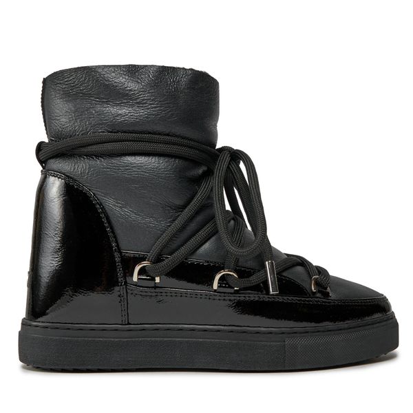 Inuikii Čizme za snijeg Inuikii Gloss Wedge 75203-007 Black