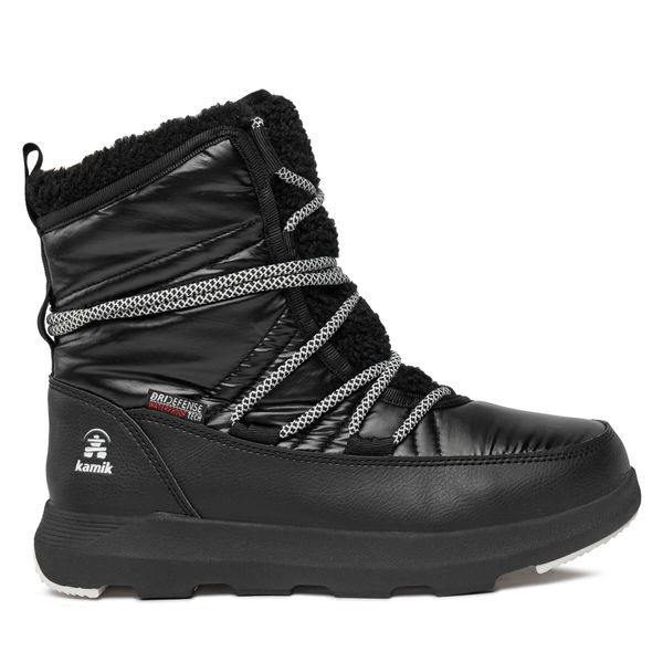 Kamik Čizme za snijeg Kamik Lea Pull NF2506 Black