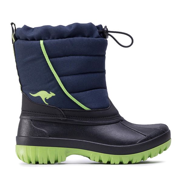 KangaRoos Čizme za snijeg KangaRoos K-Ben 18672 000 4054 D Dk Navy/Lime